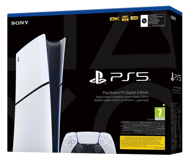 Konsola Sony PlayStation 5 Slim Digital Edition promocja Auchan 30 lat