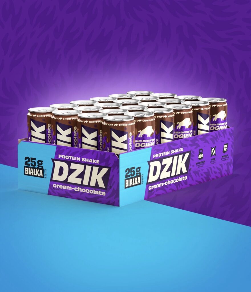 Napój Proteinowy DZIK 24 sztuki promocja 80 zł sklep WK DZIK