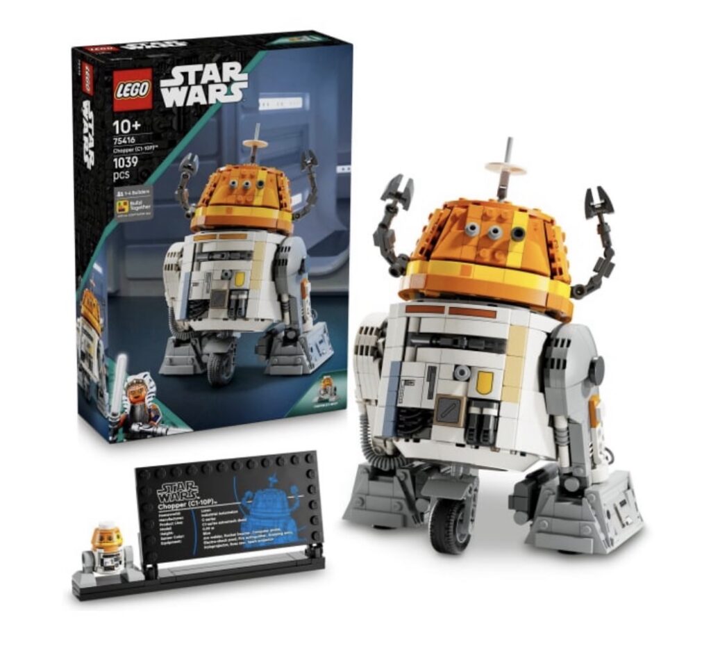 LEGO® Star Wars 75416 Chopper (C1-10P) – Kultowy Droid w super cenie w x-kom! LEGO Star Wars 75416 Droid Chopper C1-10P zestaw klocków cena x-kom