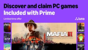 Amazon Prime Gaming maj 2026 darmowe gry Mafia 2 Definitive Edition Survival Fountain of Youth