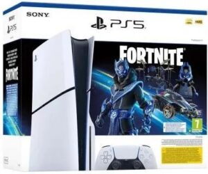 🔥 Konsola PlayStation 5 (Slim) za 2249 zł! Wielka okazja na Smart! Weeks Konsola Sony PlayStation 5 Slim PS5 D-Chassis Fortnite Cobalt Star promocja Allegro Smart Weeks 2249 zł