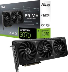 🏎️ Karta graficzna: NVIDIA ASUS Prime RTX 5070 OC na Amazon.pl! Karta graficzna NVIDIA ASUS Prime GeForce RTX 5070 OC 12GB Blackwell DLSS 4 Amazon