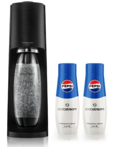 🥤 SodaStream Terra + 2x Syrop Pepsi za 199 zł! Start o 19:00! Saturator SodaStream Terra czarny zestaw z 2 syropami Pepsi nabój CO2 promocja Allegro Smart Weeks 199 zł