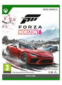 Gra Forza Horizon 6 Xbox Series X wydanie pudełkowe polska wersja językowa Playground Games okładka wyścigi samochodowe okazja Empik 269 zł