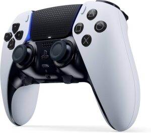 Profesjonalny kontroler bezprzewodowy Sony DualSense Edge PS5 wymienne łopatki regulowane triggery etui akcesoria czarny szary biały pad okazja Amazon.pl 719 zł