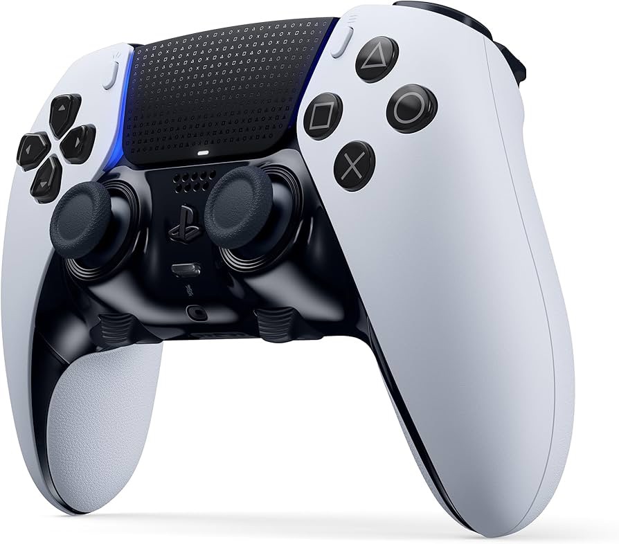 Profesjonalny kontroler bezprzewodowy Sony DualSense Edge PS5 wymienne łopatki regulowane triggery etui akcesoria czarny szary biały pad okazja Amazon.pl 719 zł