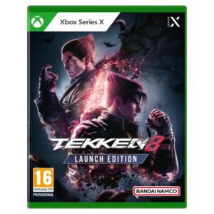 Gra Tekken 8 Launch Edition edycja premierowa Xbox Series X pudełkowe wydanie płyta metalowa płytka naklejki bijatyka Bandai Namco okazja cena RTV EURO AGD 69,99 zł