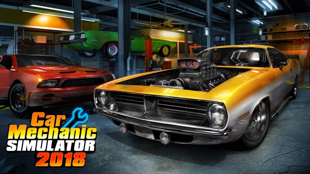 Gra PC Car Mechanic Simulator 2018 za darmo Steam okazja 100 procent zniżki symulator mechanika naprawa samochodów złomowisko części tuning darmowa gra do 27 maja 2026