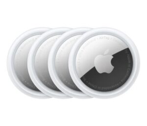 Lokalizator przedmiotów Apple AirTag zestaw 4 sztuki aplikacja x-kom darmowa dostawa Neonet sieć Znajdź mój bateria lokalizacja Bluetooth ochrona prywatności okazja