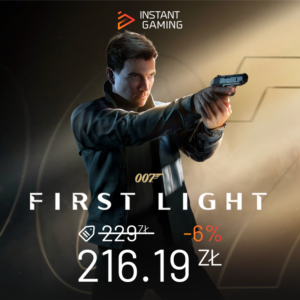 Gra 007 First Light Advanced Access PC Steam pre-order bonus wersja cyfrowa klucz James Bond origin story Instant Gaming niska cena okazja