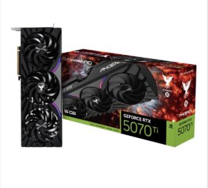 Karta graficzna Gainward GeForce RTX 5070 Ti Phoenix-S 16GB GDDR7 architektura NVIDIA Blackwell DLSS 4 darmowa gra 007 First Light PC sklep x-kom darmowa dostawa Neonet okazja