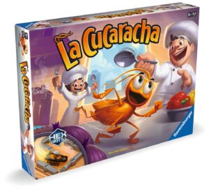 Gra planszowa Ravensburger 226894 La Cucaracha Zamieszanie w pułapkach zrobotyzowany karaluch HEXBUG labirynt ze sztućców oficjalny sklep Allegro okazja cenowa darmowa dostawa Smart gra zręcznościowa dla dzieci
