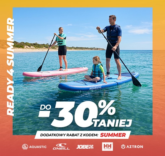 Kod rabatowy Sportano pl zniżka minus 30 procent kupon SUMMER wyprzedaż letnia sprzęt sportowy odzież obuwie woda rower trekking klapki Birkenstock Arizona spodenki Nike promocja lato okazje