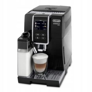 Ekspres automatyczny do kawy De'Longhi Dinamica Plus ECAM 370.70.B czarny kolorowy ekran dotykowy system spieniania mleka LatteCrema kawa ziarnista oficjalny sklep Allegro Days okazja darmowa dostawa Smart