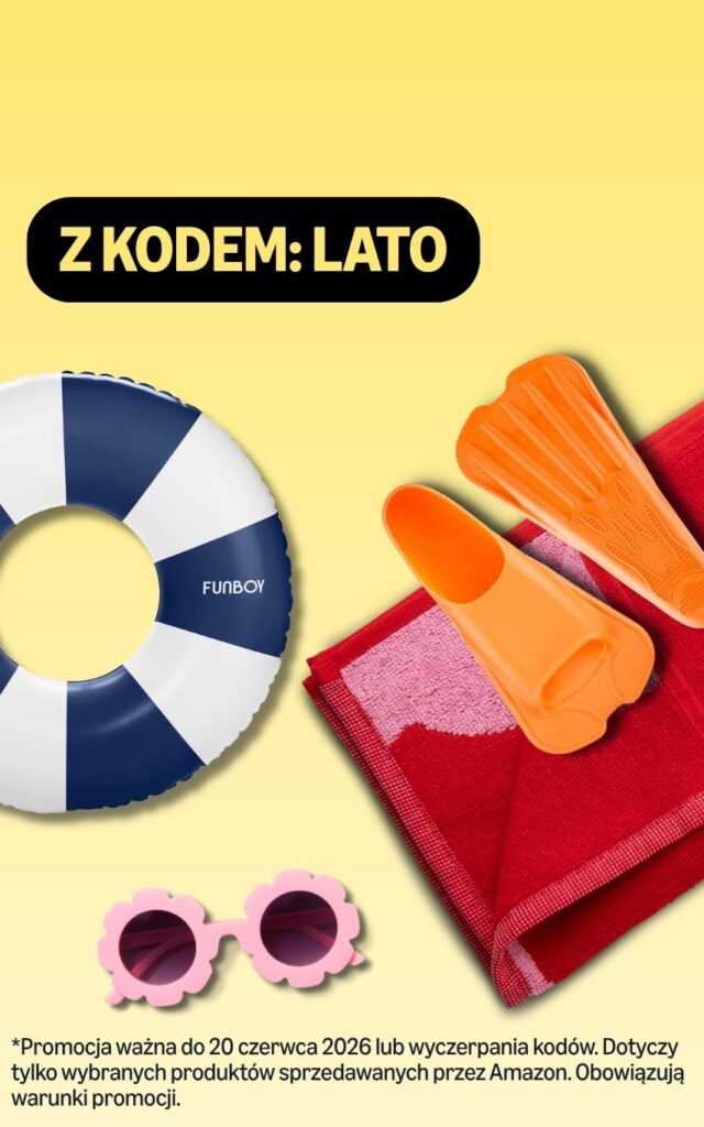 Amazon pl oficjalny kod rabatowy LATO promocja zamów za 300 zł oszczędź 50 zł wybrane produkty sprzedawane przez Amazon darmowa dostawa Prime czerwiec 2026 okazja cenowa kupon zniżkowy