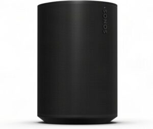 Bezprzewodowy głośnik stacjonarny Sonos Era 100 SL czarny dźwięk stereo łączność Wi-Fi Bluetooth system multiroom głośnik bez mikrofonu kino domowe audio premium okazja Amazon pl darmowa dostawa Prime