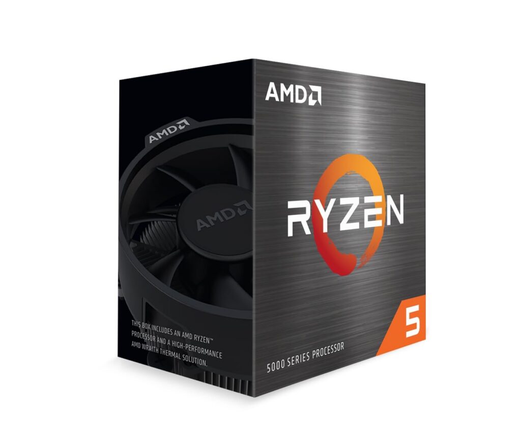 Pudełko procesora AMD Ryzen 5 5500 z chłodzeniem Wraith Stealth promocja Amazon zwrot 25 zł darmowa dostawa Prime tani procesor do gier AM4
