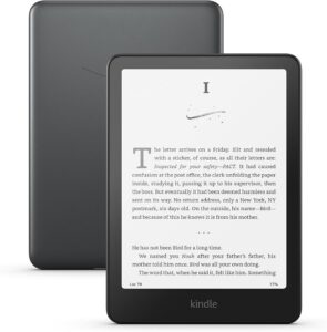 Czytnik e-booków Amazon Kindle Paperwhite Signature Edition 32 GB metaliczny czarny wodoodporny ekran 7 cali promocja darmowa dostawa Prime