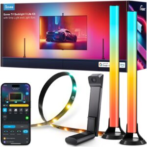 Zestaw oświetlenia telewizora Govee 3 Lite taśma LED listwy świetlne kamera RGBICW 55-65 cali promocja Amazon inteligentny dom DreamView