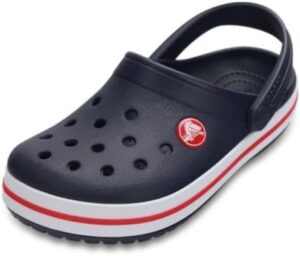 Dziecięce chodaki Crocs Crocband Clog K klapki na lato pasek na piętę lekkie buty dziecięce promocja Amazon darmowa dostawa Prime tanie Crocsy