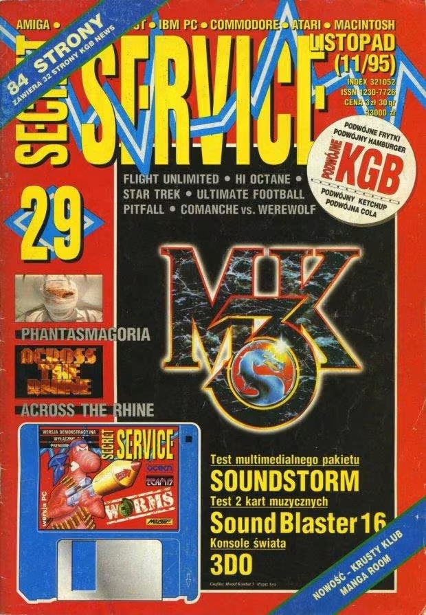 Magazyn Secret Service darmowe archiwum pdf pobieranie numery od 1993 kultowe czasopismo o grach retro gaming poradnik