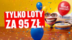 Błyskawiczna wyprzedaż urodzinowa Ryanair tanie loty z Polski od 95 zł w dwie strony wakacje city break
