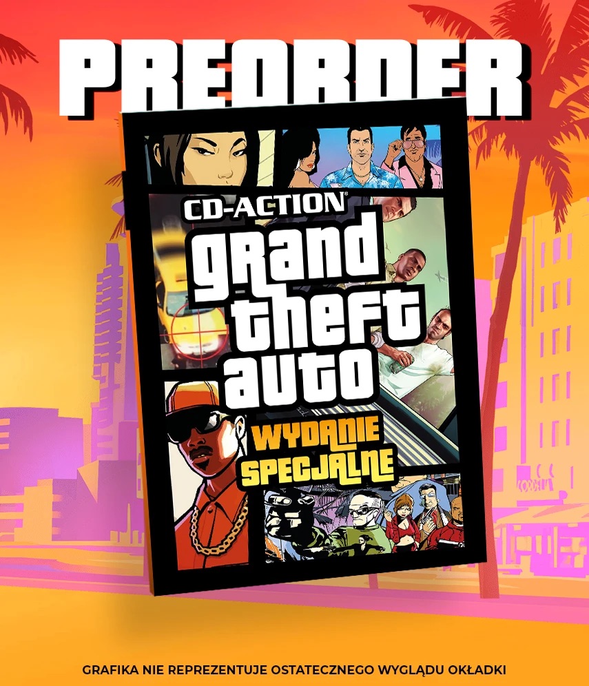 Preorder magazynu CD-Action wydanie specjalne Grand Theft Auto GTA 6 Rockstar Games historia serii