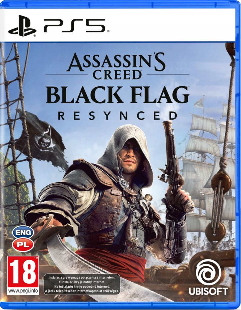 Gra Assassin's Creed Black Flag Resynced PS5 PlayStation 5 wersja pudełkowa remake Allegro Smart