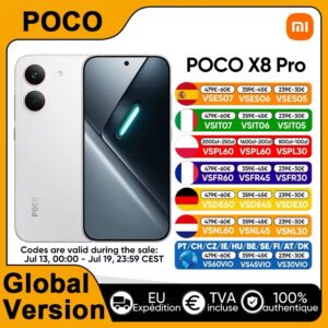 Smartfon POCO X8 Pro 5G czarny biały miętowy AMOLED 120Hz AliExpress szybka wysyłka Polska kod rabatowy