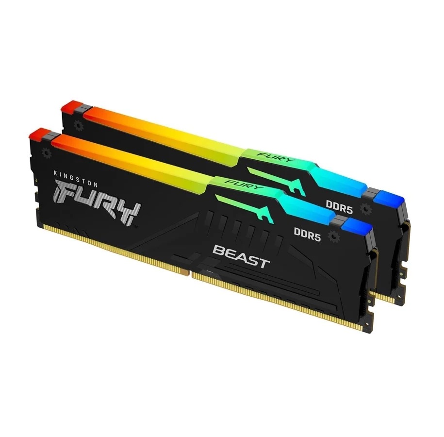 Pamięć RAM Kingston FURY Beast RGB 16GB DDR5 6000MHz promocja Proshop komponenty PC