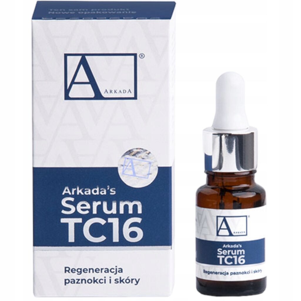 Arkada TC16 serum kolagenowe do paznokci i skóry regeneracja olejek z drzewa herbacianego Allegro Smart