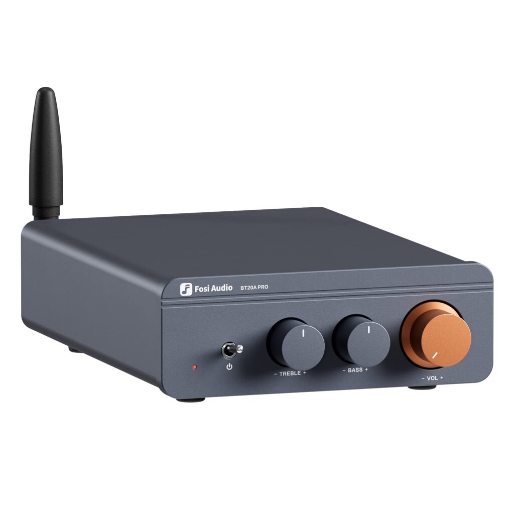 Wzmacniacz Fosi Audio BT20A Pro Bluetooth 5.0 Hi-Fi klasa D Amazon Prime promocja