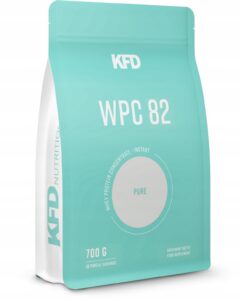 Białko KFD PURE WPC 82 naturalne koncentrat serwatkowy 700g odżywka białkowa Allegro Smart