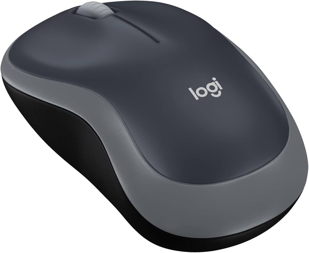 Mysz bezprzewodowa Logitech M185 szara optyczna USB Amazon Prime darmowa dostawa