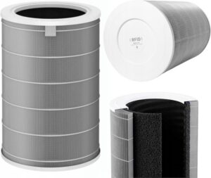 Filtr zamienny do Xiaomi Mi Air Purifier szary chip RFID HEPA węgiel aktywny Amazon Prime promocja