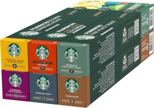 Kapsułki kawa Starbucks Nespresso 60 sztuk Discovery Variety Pack Amazon Prime darmowa dostawa