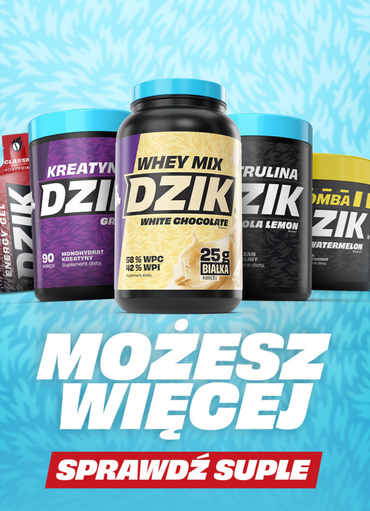 Kod rabatowy WK Dzik zniżka 5% suplementy energetyki odzież wkdzik.pl