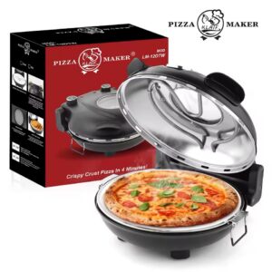 Elektryczny piec do pizzy Klaif 420 stopni 1200W kamień AliExpress promocja kod rabatowy