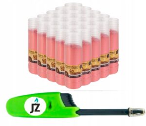Zestaw 20 wkładów olejowych do zniczy K3 96h zapalarka gratis Allegro Smart promocja