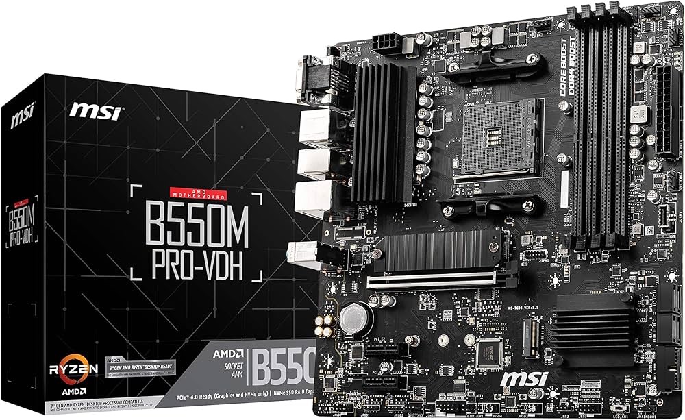 Płyta główna MSI B550M PRO-VDH AM4 DDR4 PCIe 4.0 Amazon Prime promocja