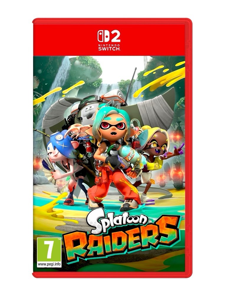 Gra Splatoon Raiders Nintendo Switch 2 klucz w pudełku akcja multiplayer Avans promocja