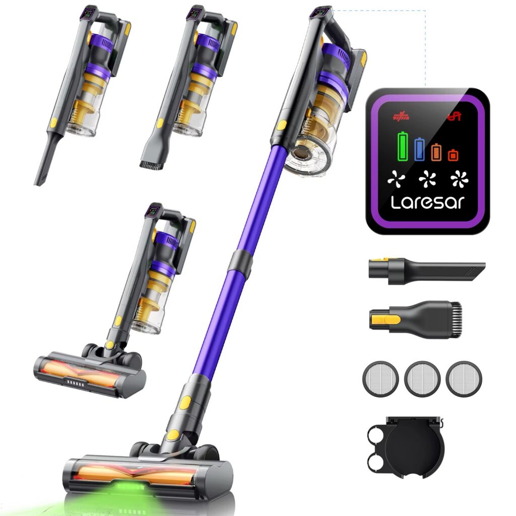 Odkurzacz bezprzewodowy Laresar X11 55000Pa 550W AliExpress z Polski kod rabatowy promocja