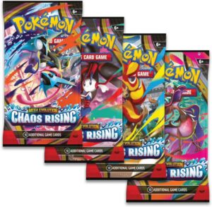Booster Pokemon TCG Mega Evolution Chaos Rising Empik oryginalne karty saszetka cena 25 49 zl
