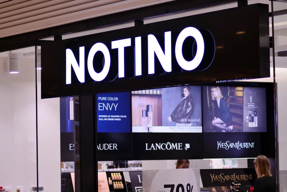 Promocja Notino 15 procent zniżki w aplikacji kod rabatowy sale kosmetyki perfumy