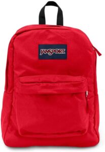 Plecak szkolny JanSport SuperBreak One czerwony wyprawka do szkoły Amazon Prime