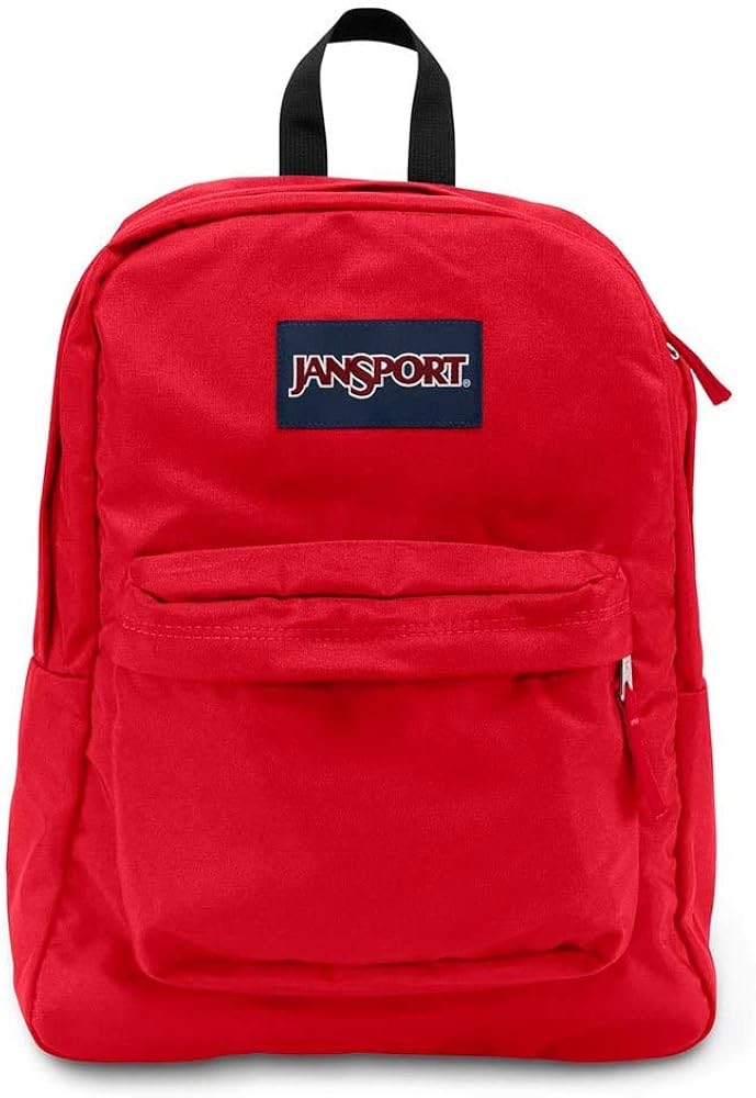 Plecak szkolny JanSport SuperBreak One czerwony wyprawka do szkoły Amazon Prime