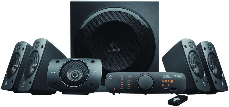 Zestaw głośników 5.1 Logitech Z906 THX kino domowe PC Amazon Prime darmowa dostawa