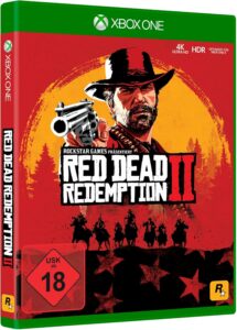 Gra Red Dead Redemption 2 RDR2 Xbox One pudełko wersja fizyczna promocja Amazon Prime darmowa dostawa