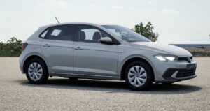 Nowy Volkswagen Polo Pure 2026 szary Ascot otomoto oferta wyprzedaż cena