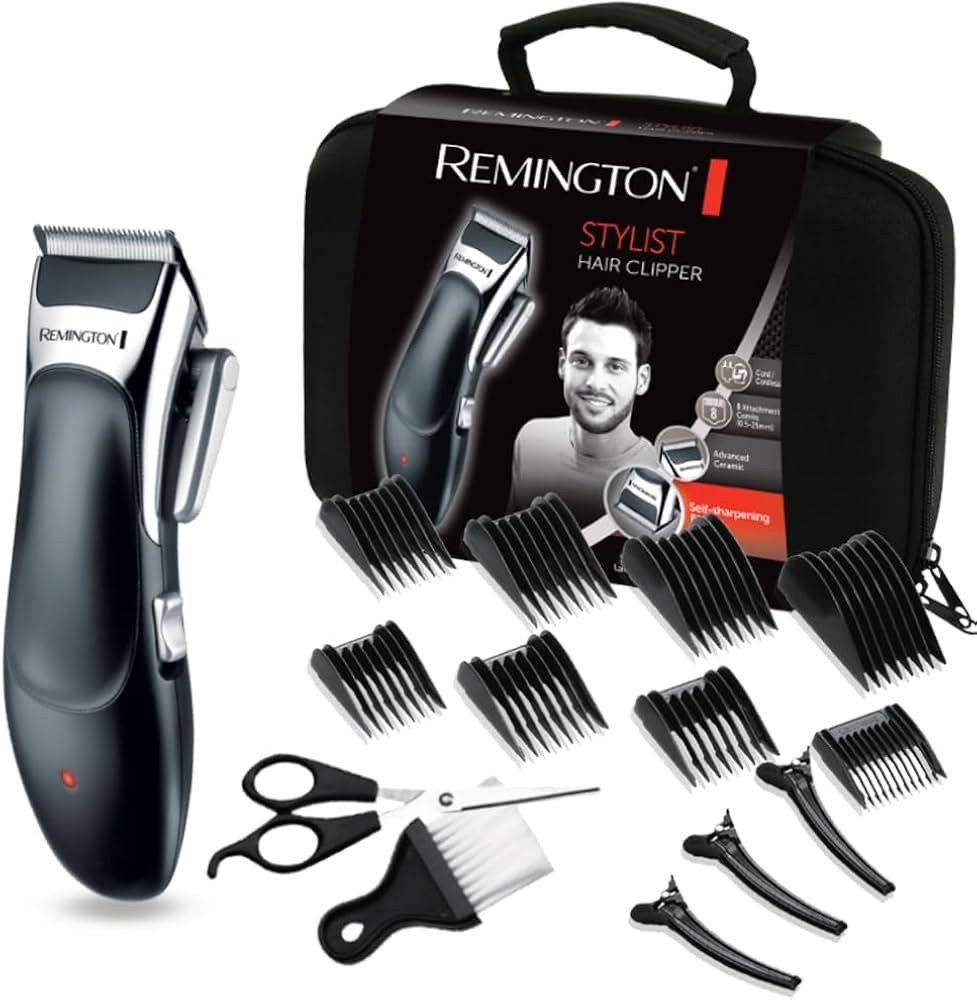 Zestaw fryzjerski maszynka do włosów Remington HC363C akcesoria Amazon Prime promocja
